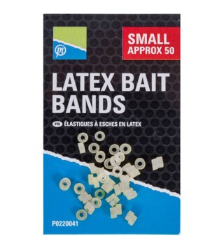 PRESTON Latex Bait Bands szilikonkarika - Small