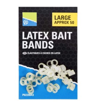 PRESTON Latex Bait Bands szilikonkarika - Large