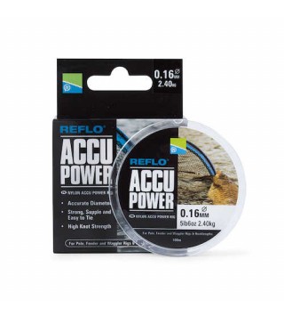 PRESTON Accu Power előkezsinór 100m - 0,08mm