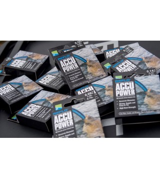 PRESTON Accu Power előkezsinór 100m - 0,08mm