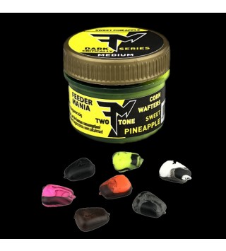 Feedermánia CORN WAFTERS TWO TONE DARK SERIES M SWEET PINEAPPLE