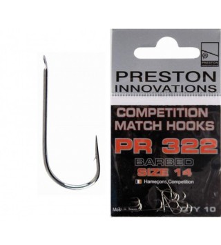 PRESTON COMPETITION HOOKS 322 - SIZE 20