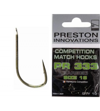 PRESTON COMPETITION HOOKS 333 - SIZE 22