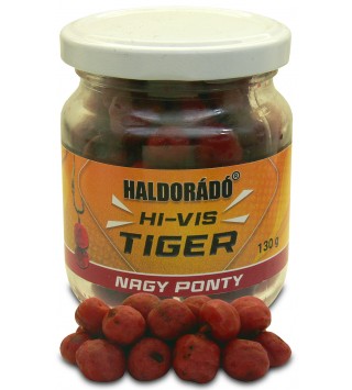 Haldorádó Hi-Vis Tiger üveges tigrismogyoró - Nagy Ponty
