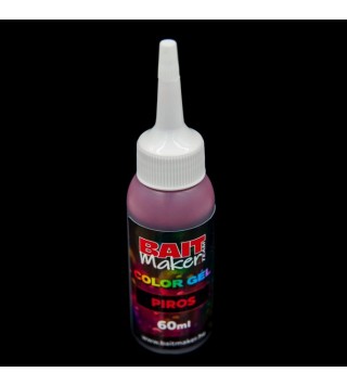 BAIT MAKER Color Gél Piros / Eper 60 ml 