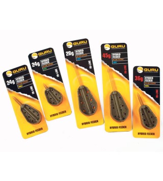 GURU Hybrid Feeder Inline method kosár Medium - 42g