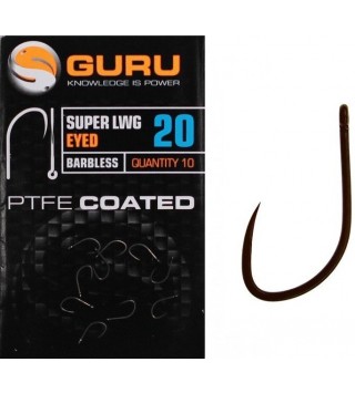 GURU Super LWG horog 12 (Barbless/Eyed)