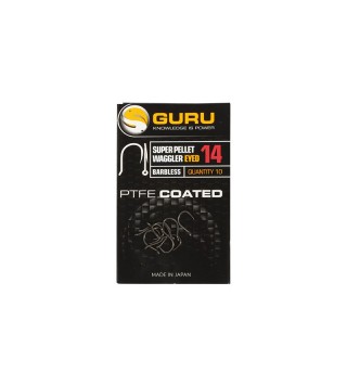 GURU Super Pellet Waggler horog 12 (Barbless/Eyed)