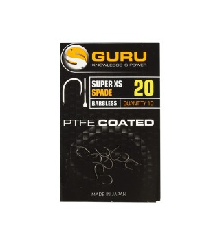 GURU Super XS horog size 10 (Barbless/Spade End)