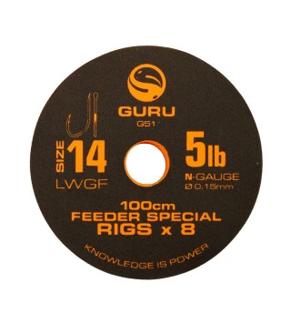 GURU LWGF Feeder Special Rig Size 12 / 100cm