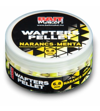 BAIT MAKER Wafters Pellet 6,8 mm Narancs-Menta 30 g
