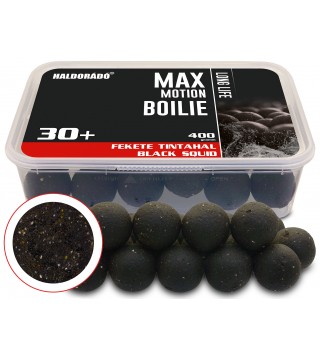 Haldorádó MAX MOTION Boilie Long Life 30+ mm - Fekete Tintahal