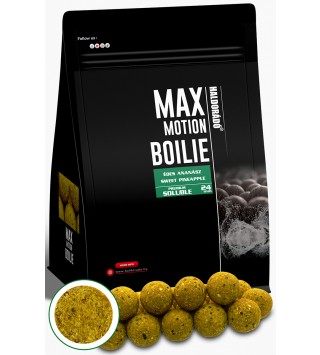 HALDORÁDÓ MAX MOTION Boilie Premium Soluble 24 mm - Édes Ananász