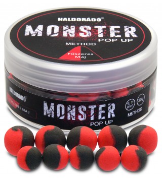 Haldorádó MONSTER Pop Up Method 9, 11 mm - Fűszeres Máj