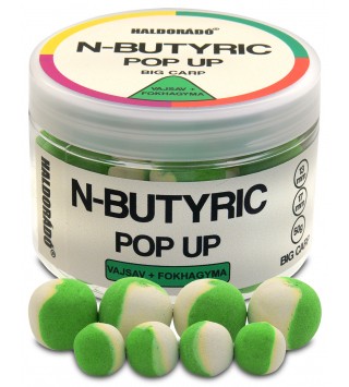 Haldorádó N-Butyric Pop Up Big Carp 13, 17 mm - Vajsav + Fokhagyma