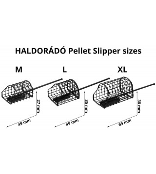 Haldorádó Pellet Slipper etetőkosár- L 25g