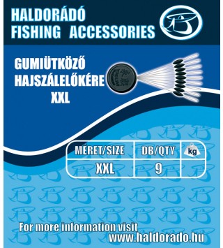 Haldorádó Gumiütköző hajszálelőkére - XXL