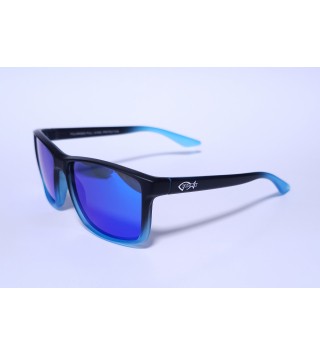 Top Mix Polarizált lebegő kék napszemüveg, tokkal