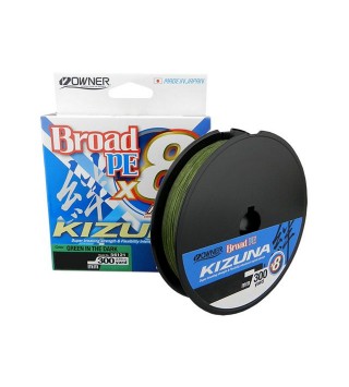 OWNER Kizuna X8 Dark Green 135 m - 0,25 mm