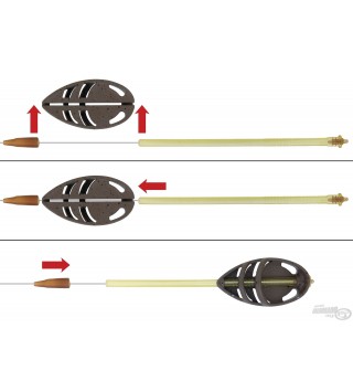 HALDORÁDÓ QC Arrow Method Feeder 60 g