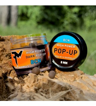 Feedermánia HIGH POWER DARK POP-UP BOILIES & BARRELS 8 MM BCN