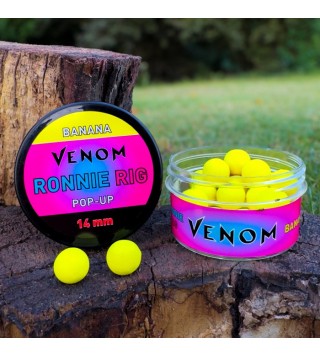 Feedermánia Venom Ronnie Rig Pop-Up 14 mm Banana