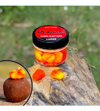 Feedermánia Venom Corn Wafters L - Crazy Cherry