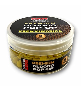 BAIT MAKER Premium Oldódó Pop Up 8 mm Krém Kukorica 20 g