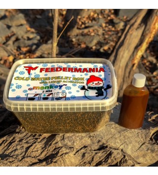 Feedermánia COLD WATER PELLET BOX 2mm MONKEY