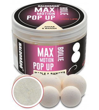 Haldorádó MAX MOTION Boilie Pop Up 16, 20 mm - Juhar & Banán
