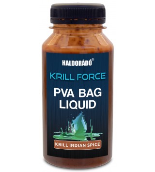 Haldorádó KRILL FORCE PVA Bag Liquid - Krill Indian Spice 
