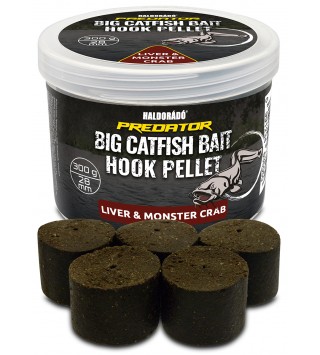 Haldorádó Catfish Bait Hook Pellet 28 mm - Liver & Monster Crab