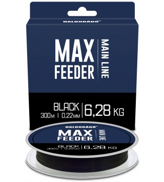 Haldorádó MAX Feeder Black 0,22mm / 300m - 6,28 kg