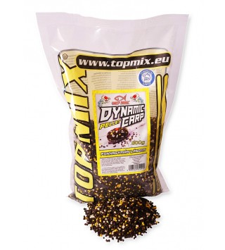 TOP MIX Dynamic Carp etető pellet, Fokhagymás lángos