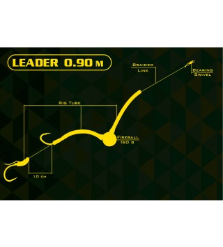 Haldorádó Catfish Rig 6 - Fireball szerelék 150 g