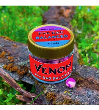 Feedermánia Venom PVA Bag Balanced Boilies - Monster BCN 10mm