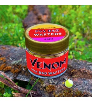 Feedermánia Venom PVA Bag Wafters - Blue Cheese 8mm