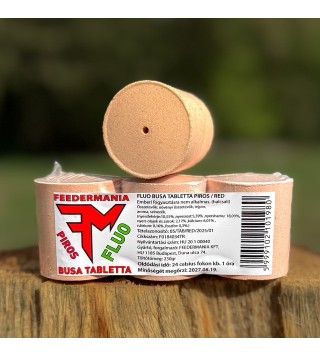 Feedermánia Fluo Busa Tabletta - Piros