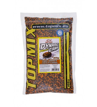 TOP MIX Dynamic Carp etető pellet,  Csoki Narancs