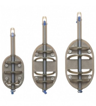 PRESTON Elasticated Flat Method Feeder gumis method kosár - XL 45g