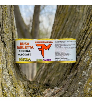 Feedermánia Fluo Smoke Busa Tabletta Normál Oldódású - Sárga