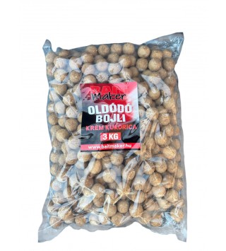 BAIT MAKER Oldódó bojli 24 mm Krém Kukorica 3 kg