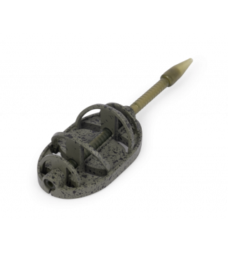 PRESTON ICS In-line Dura Flat Method kosár - XXL 45g