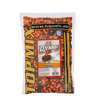 TOP MIX Dynamic BIG Carp etető pellet, Mangó